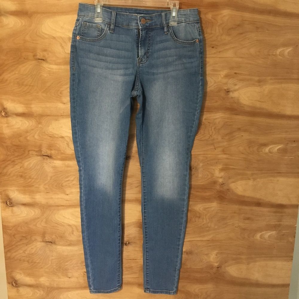 Old navy women's sz 2 super skinny mid rise jeans